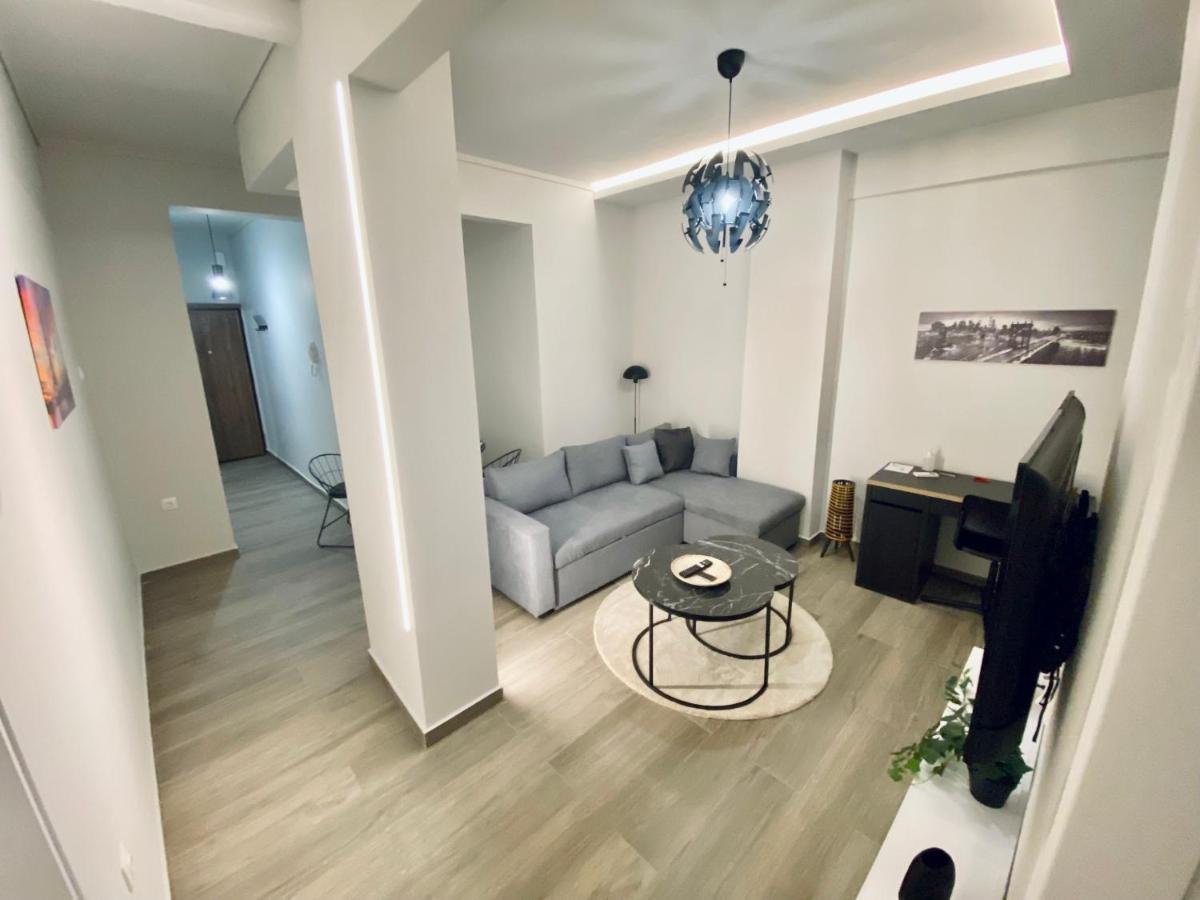 Central Grey Quiet Apartment Thessaloníki Luaran gambar